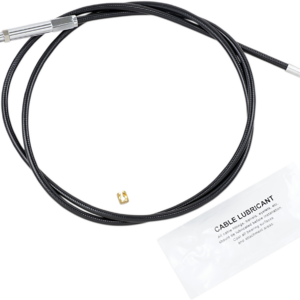 Black Vinyl Idle Cable - +6" Size - 41" Length