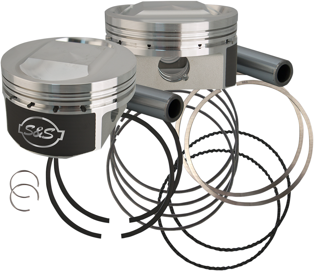Piston Kit - 3.5625" - 1250cc Big Bore - 11.2:1 CR - XL