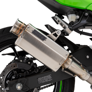 VS-6 Slip-On Muffler - Stainless Steel - Kawasaki Z/Ninja 500