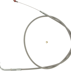 Stainless Steel Idle Cable - +6" - Dyna/FXR/Softail