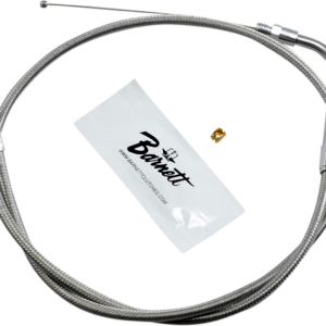 Stainless Steel Throttle Cable - Dyna/FXR/Softail