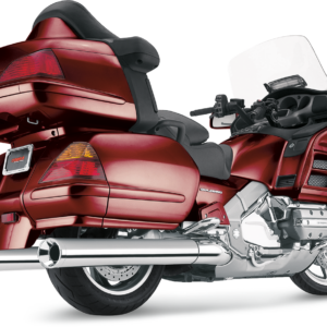 Classic Slip-On Mufflers - 4" - Billet Tips - '01-'11 GL1800