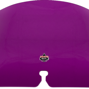 Kolor Flare® Windshield - 6-1/2" - Purple - '96-'13 FLHT/FLHX