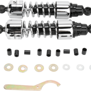 Shocks - 13" - 412 Cruiser Series - Chrome - Standard/Heavy Duty