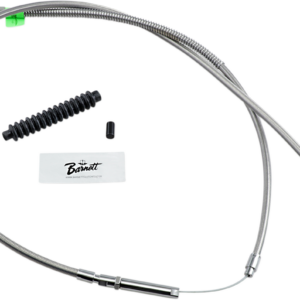 High-Efficiency Stainless Steel Clutch Cable for Harley-Davidson - +8" - '08-'16 Touring/Trike