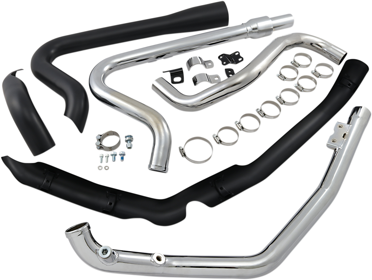 True Dual Headpipes - Black - Dresser