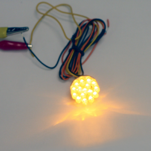 1" Universal LED Cluster - Amber