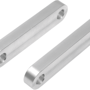 Hugger Front Fender Mounting Blocks - For 16"/18" Wheels - Satin