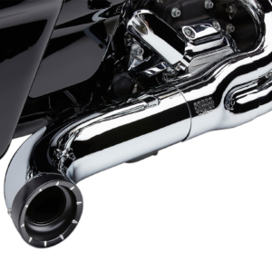 Turn Out 2-into-1 Exhaust System - Chrome