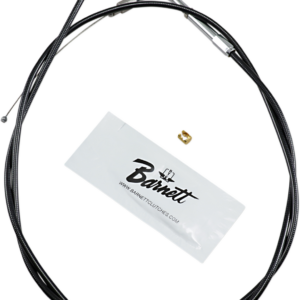 Black Vinyl Throttle Cable - +6" Size - 48" Length
