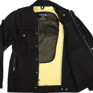 Highway v2 Denim Riding Jacket - Black - Large