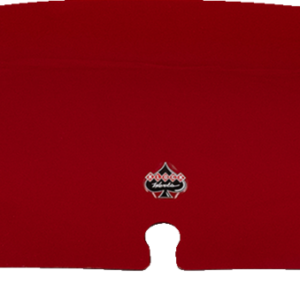 Kolor Flare® Windshield - 4" - Red - '14-'25 FLH/FLHT/FLHX