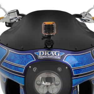 Flare® Windshield - 9" - Black - '85-'92 FXRP
