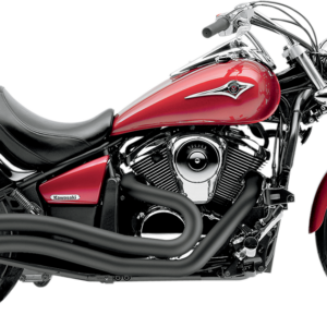 Speedster Swept Exhaust - Black - Vulcan 900