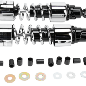 Shocks - 13" - 412 Cruiser Series - Chrome - Standard/Heavy Duty