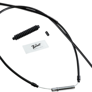 High-Efficiency Black Vinyl Clutch Cable - +6" Size