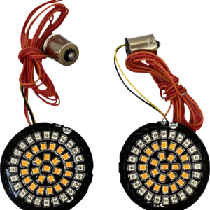 Bullet Rear Turn Signal - 1156 - Amber Lens