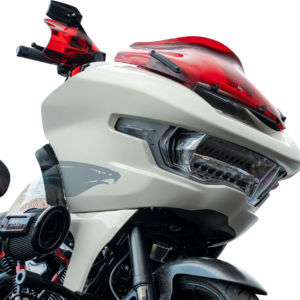Flare® Handguards - Harley-Davidson Cable Clutch - Red