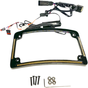 Radius License Plate Frame - Black