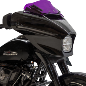 Kolor Flare® Windshield - 6-1/2" - Purple - '23-'25 FLHX
