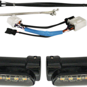 Engine Guard Light - Black - '97-'13 FLH