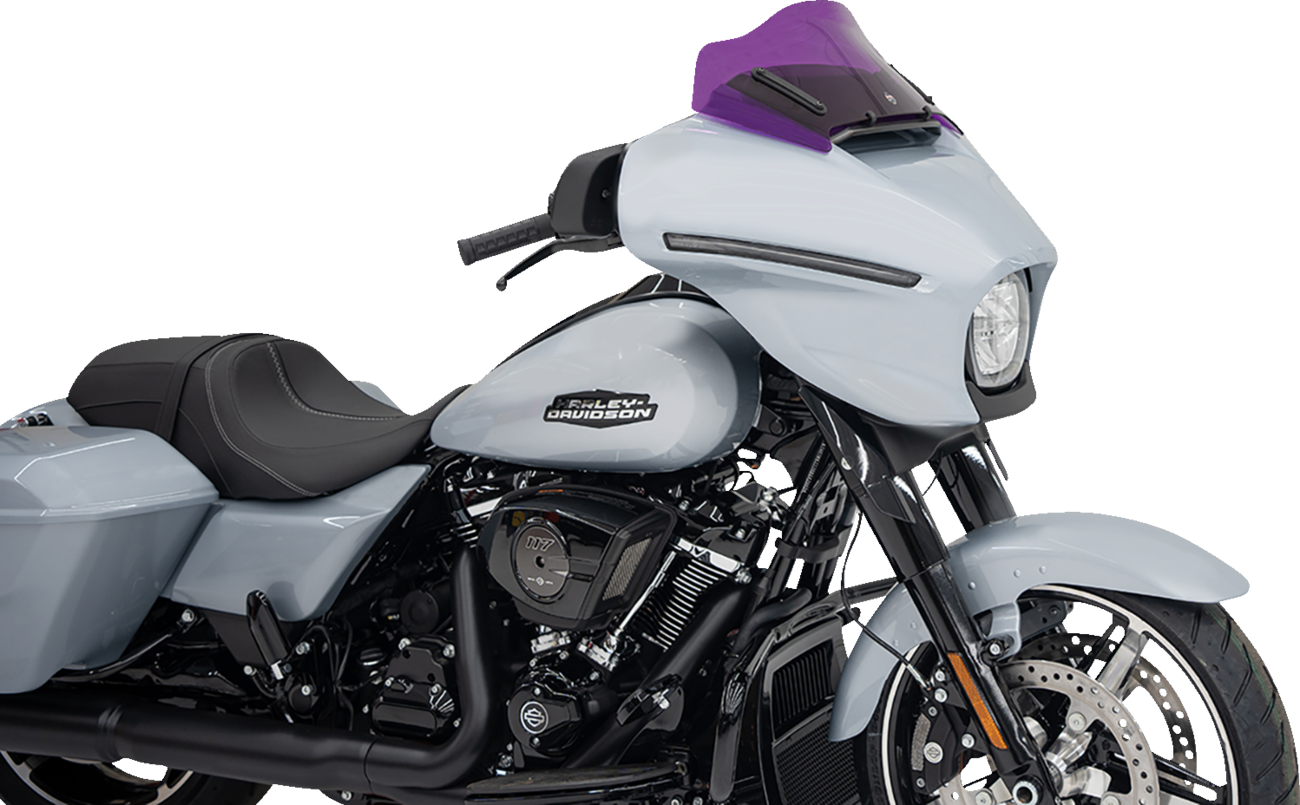Kolor Flare® Windshield - 8" - Purple - '23-'25 FLHX