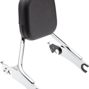 Detachable Backrest - Chrome - Short - Chieftain
