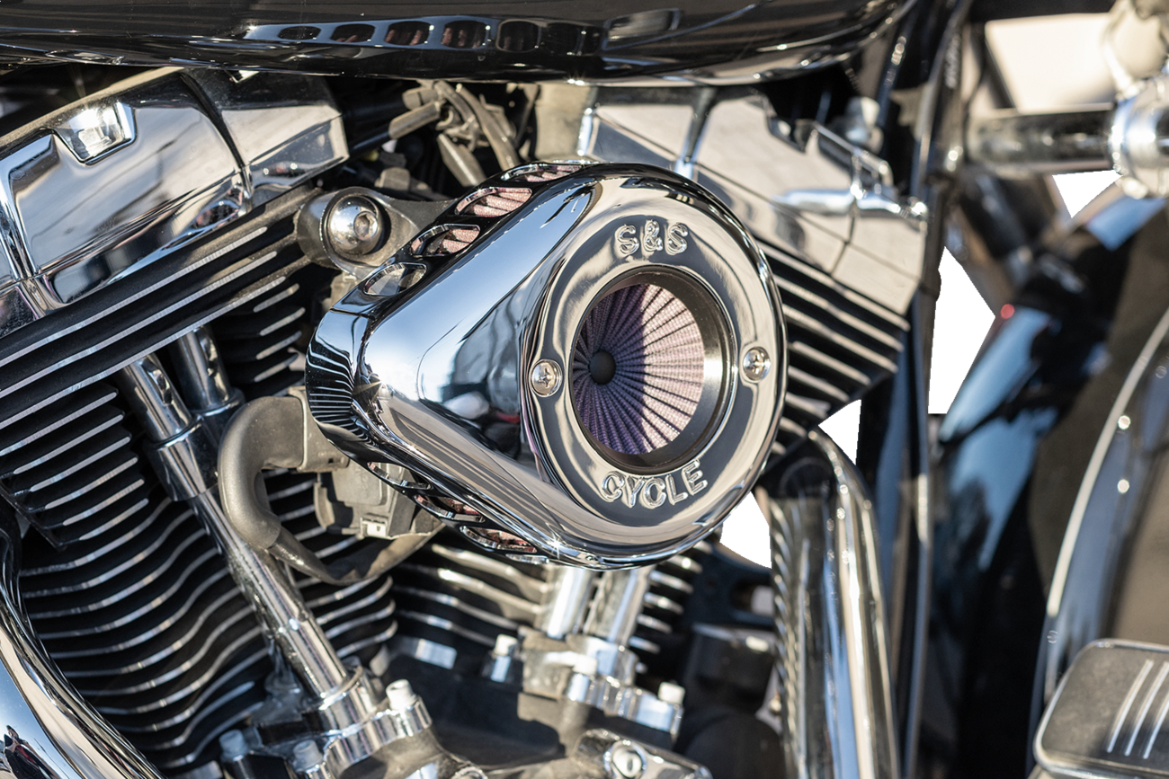 Air Stinger Stealth Air Cleaner Kit - Chrome