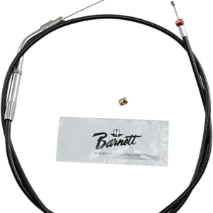 Black Vinyl Throttle Cable - +6" Size - 38" Length