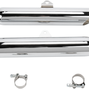Slip-On Mufflers - Slash-Cut - XVS1100 V-Star
