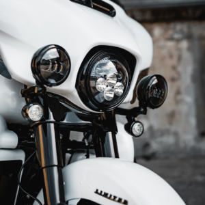4.5" Passing Lamp - with Halo - Black
