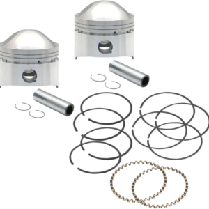 Piston Kit - High Compression - 80" Stock Motor - +.020