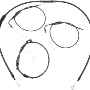Handlebar Cable and Brake Line Kit for Clubman Handlebars - '07-'22 XL