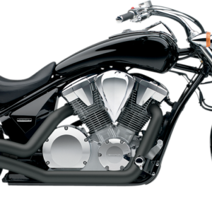 Speedster Swept Exhaust - Black - VT1300