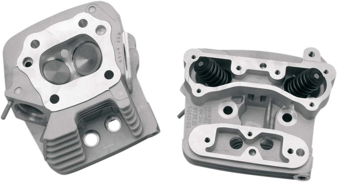 Performance Replacement Head - Low Compression (82 cc) - Natural - Evolution Big Twin