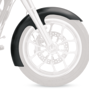 Slicer Front Fender - Black - 19" - HD Dyna/FXR/Sportster