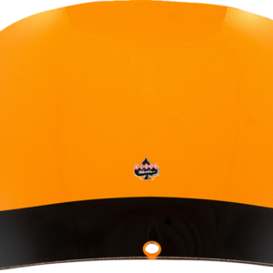Kolor Flare® Windshield - 9" - Orange - FXRP