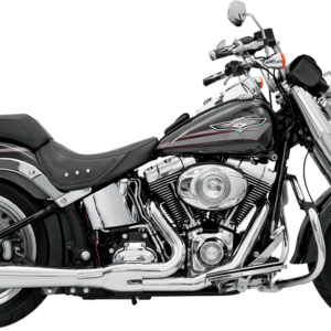 2:1 Exhaust - Chrome - Short - Softail