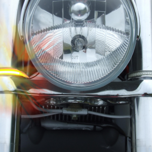 Wrap-Arounds™ LED Lights - 56 mm - Chrome - Clear/Amber