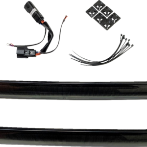 LED Saddlebag Light - Smoke - Black