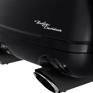 Twin Slash Slip-On Mufflers - Black - FLRT