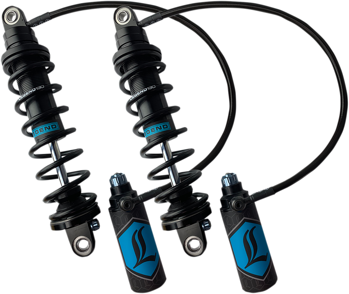 REVO ARC Remote Reservoir Shocks - 13" - Heavy Duty - Black
