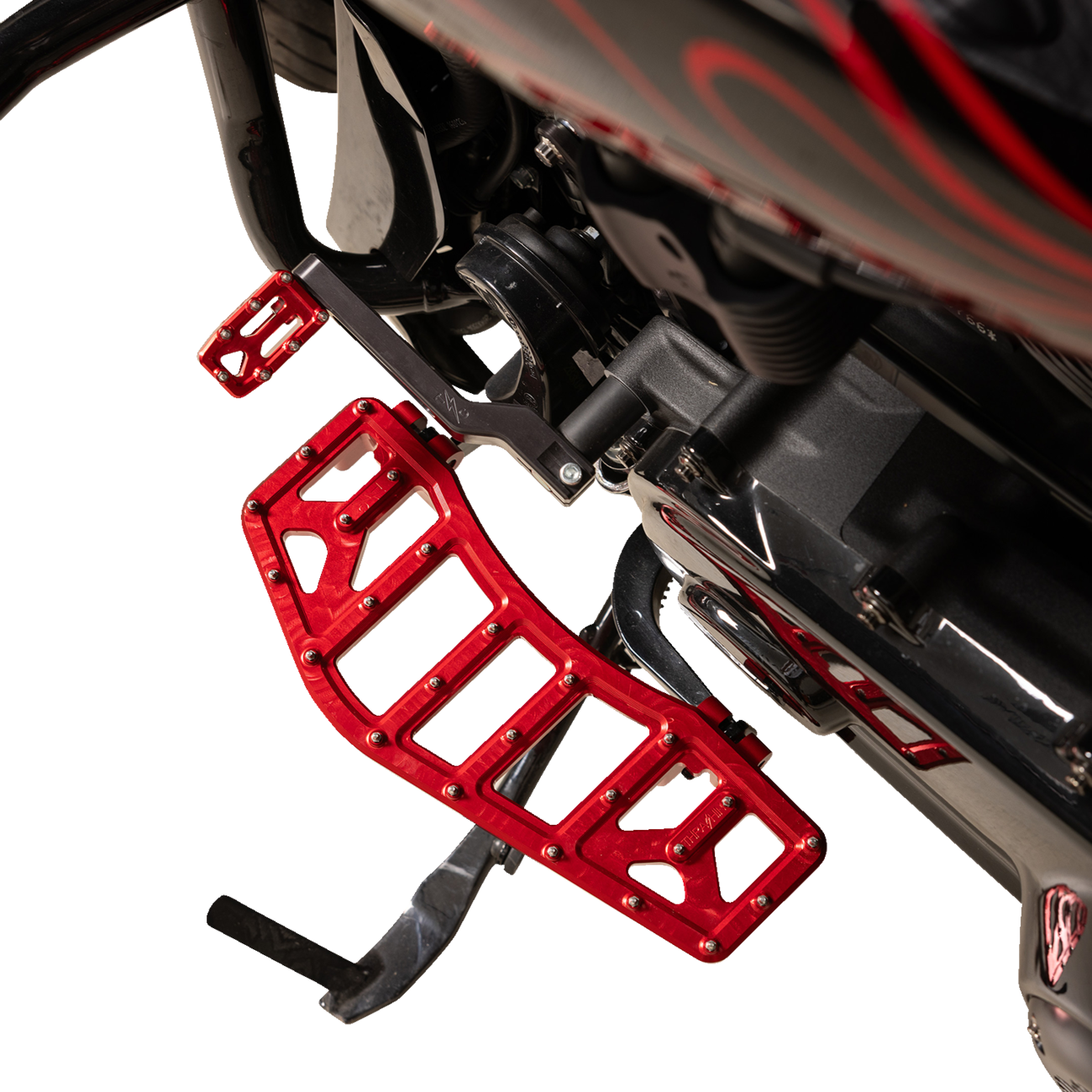 Aggressor Floorboards - Red