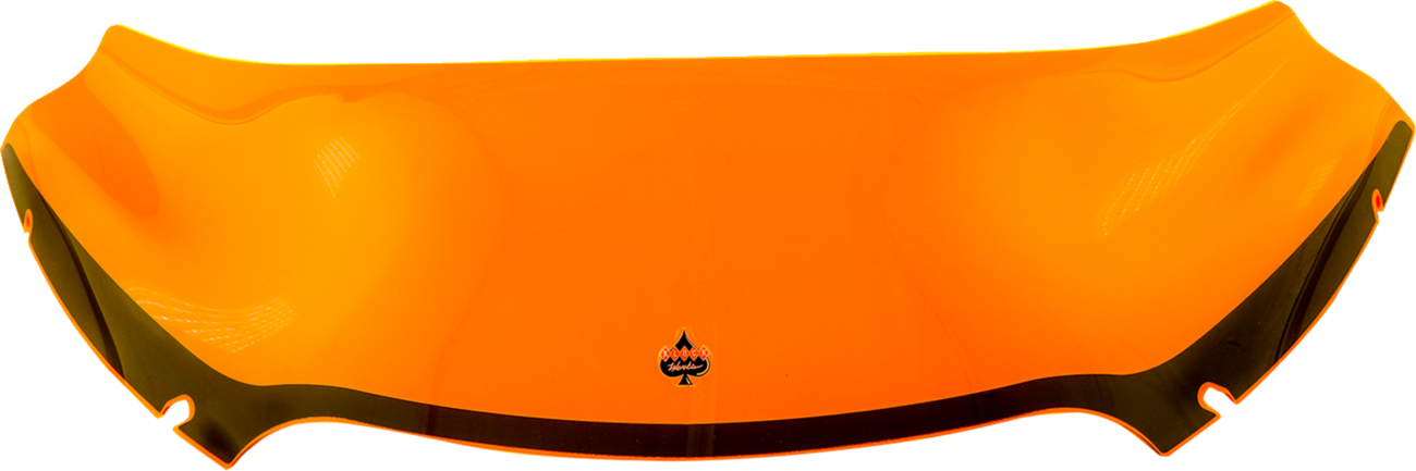 Ice Flare® Windshield - 6" - Orange Ice - '15-'25 FLTR