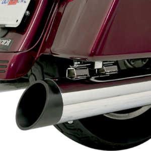 Optional B1-Syle Quick-Change End Caps - 4" - Black - Slash-Cut
