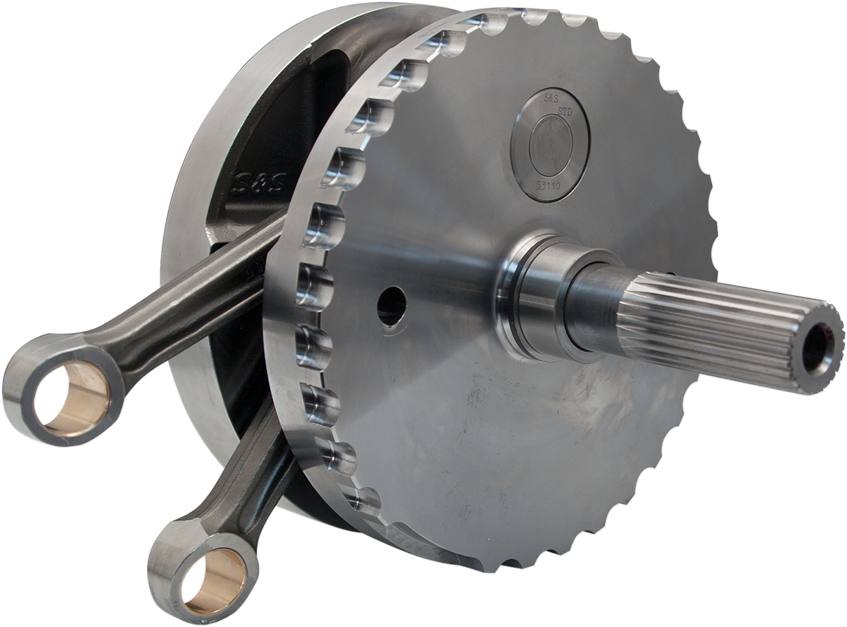 Flywheel Assembly - 4-3/8" - with Sprocket Bearing Race - 96"/103"/110" Twin Cam "A" '07-'16