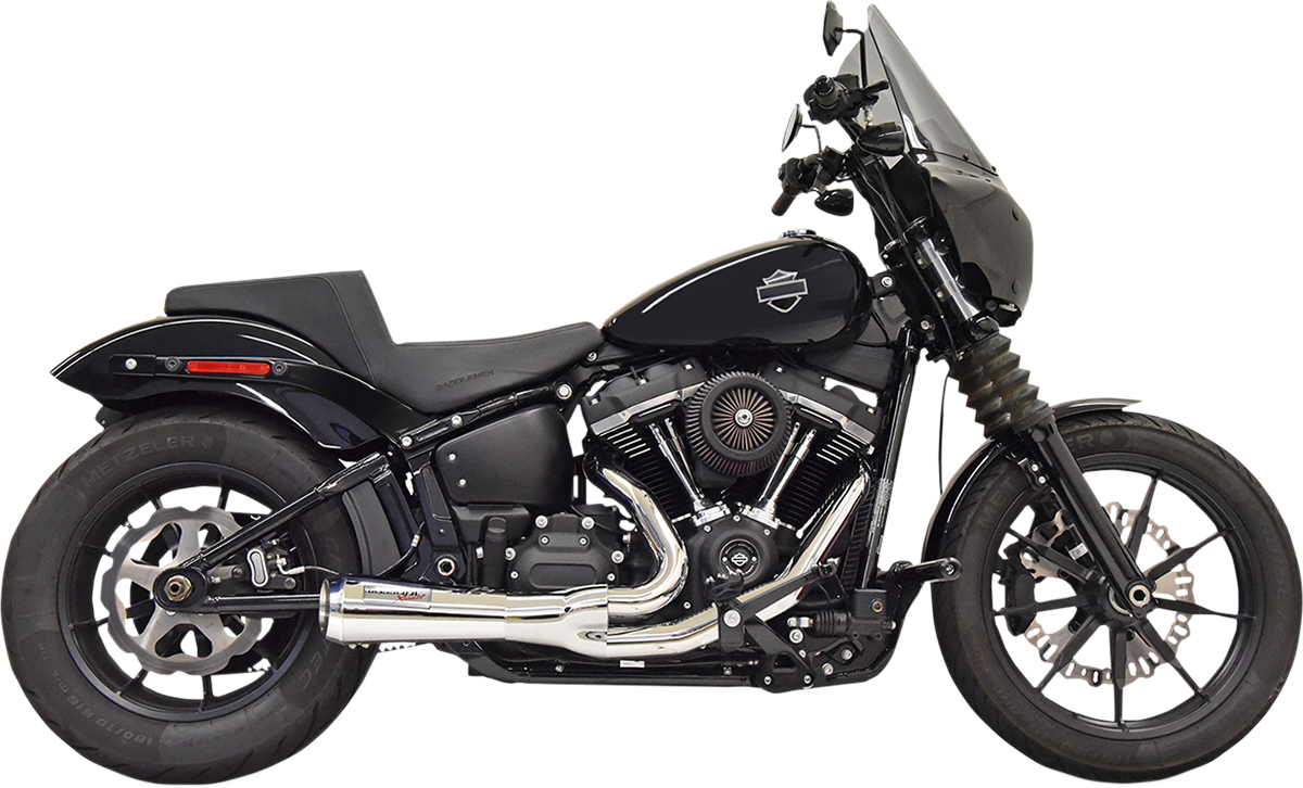 2:1 Short Exhaust - Chrome