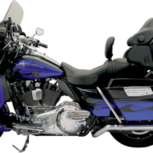 Pseudo Left-Side Megaphone Muffler - Chrome - '09-'16 FL