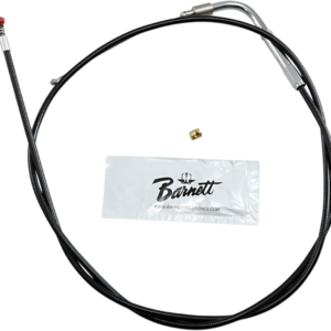 Black Vinyl Idle Cable - +3" Size - 42" Length