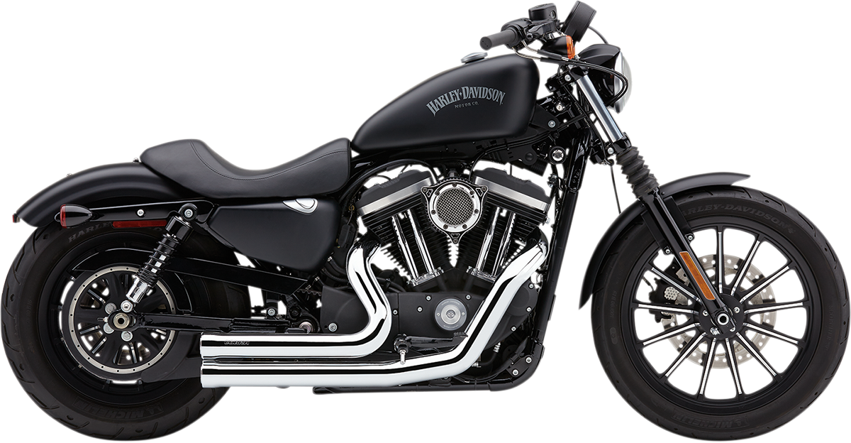 909 Speedster Short Exhaust System - Chrome